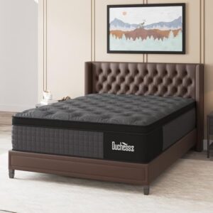 Duchessz 12″ Queen Hybrid Mattress | Gel Memory Foam & Innerspring